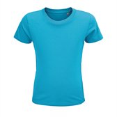 T-shirt kinderen - Aqua - 6 jaar