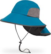 Sunday Afternoons - UV Original Adventure hoed met nekcape voor volwassenen - Outdoor - Blauwe Maan/Kolen - maat L/XL