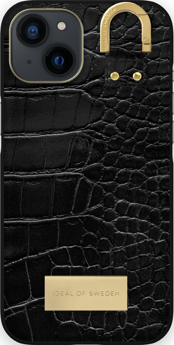 iDeal Of Sweden Fashion Case Atelier iPhone 13 Black Croco