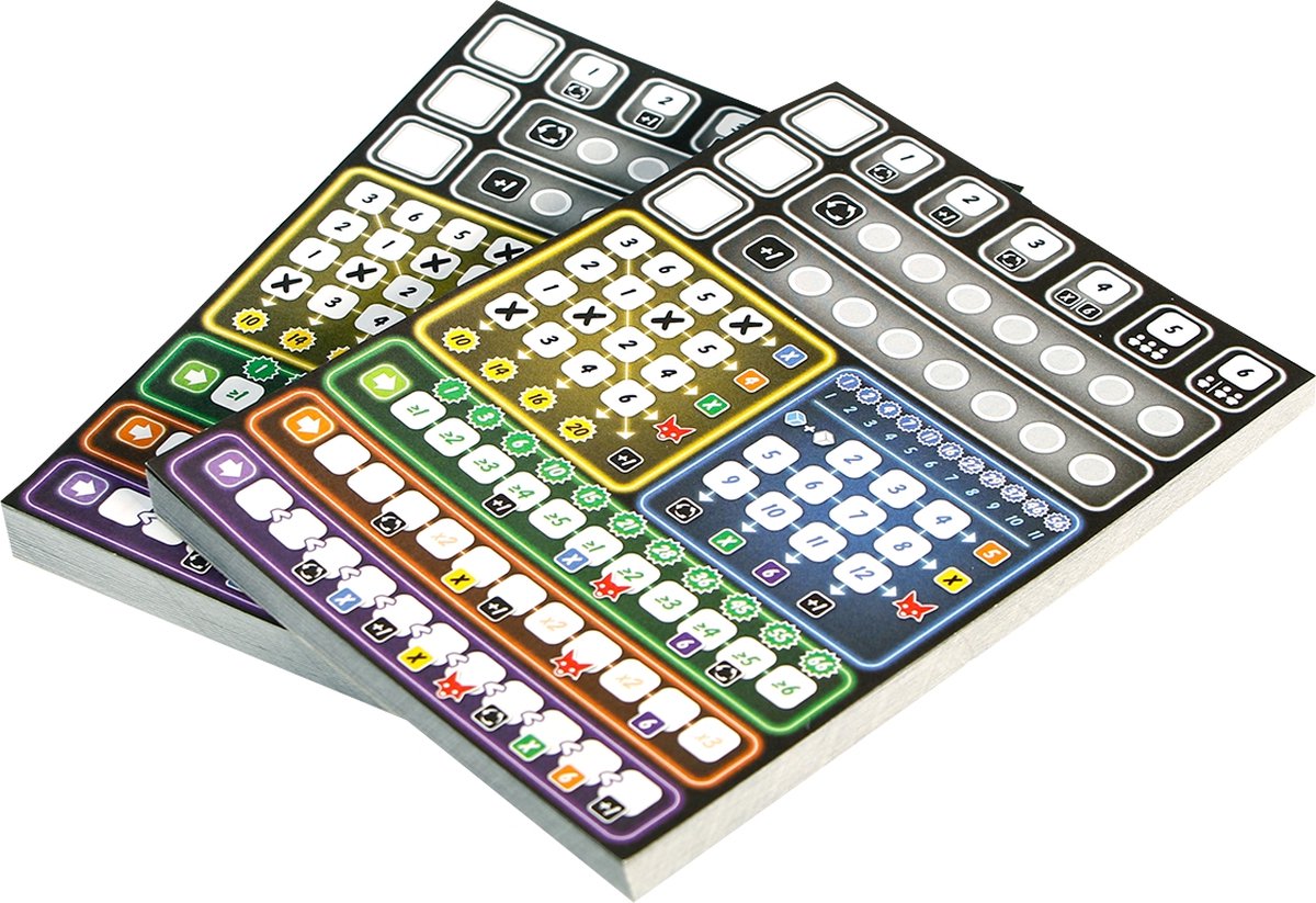 999 Games - Scoreblokken - Clever - twee stuks - Dobbelspel — afbeelding 2