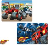 3D placemat Blaze en de Monsterwielen - 2 stuks
