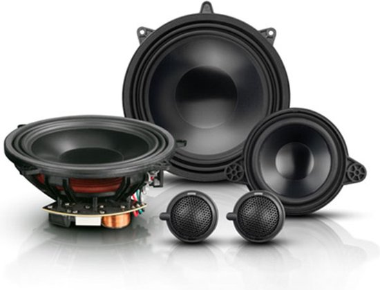 Emphaser EM-MBF3 - Autospeakers - Pasklare speakers Mercedes Sprinter W907 vanaf 2019 - 2 weg composet met centerspeaker - Custom Fit speakers - Audio Upgrade
