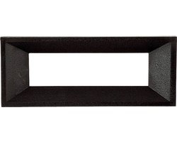 Strapubox AR 4 A Frontframe Zwart Geschikt voor: LCD-display 4-digit Kunststof