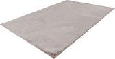 Karpetje Heaven - Vloerkleed – Vloer kleed - Tapijt – Karpet - Hoogpolig – Super zacht - Fluffy – Shiny - Silk look -  120x170 - Taupe