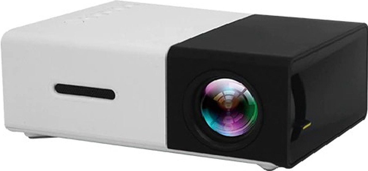 Led Mini Projector – Hoge Resolutie Beamer – Beamer - Input tot Full HD – Usb Audio – Ondersteunt 1080P – Met Tas – Zwart