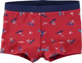 Losan - zwembroek - rood met sufprint - Maat 110