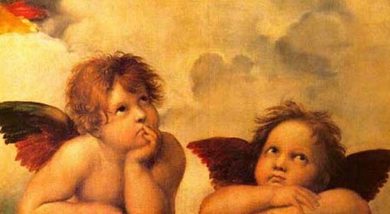 Engelen poster - Raphael - Angels - kunst - klassiek 61 x 91.5 cm