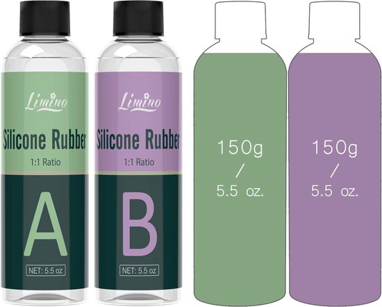 Vloeibare siliconenrubber, 240 l, zachte siliconen voor het aken van