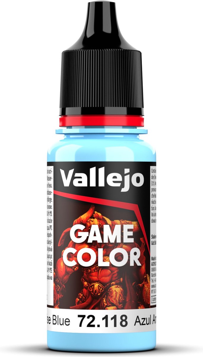 Vallejo Hobbyverf Acrylverf - 72118 Game Color - Sunrise Blue - Acryl - Verf flesje - 18 ml