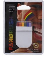 Peinture pour le visage Fanbrush Rainbow Rainbow Pride