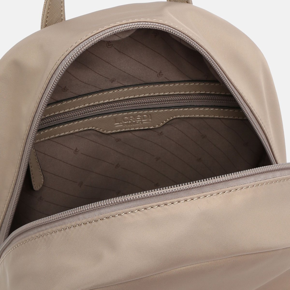 Sac à Dos L.CREDI Alena – Bleu Marine, 100% Polyester, Réglable, Neuf