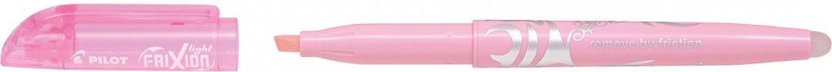 Pilot Frixion - markeerstift - pastel roze - uitgumbaar - 1 stuks