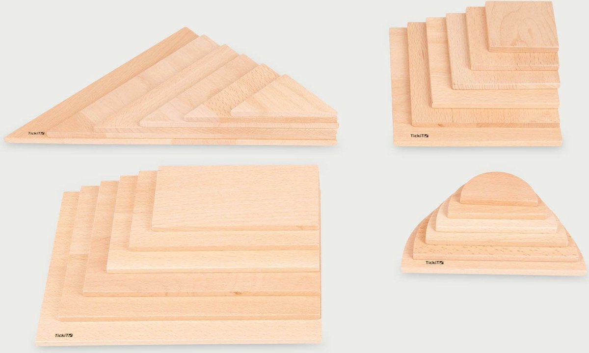 TickiT Natural Architect Panels Set