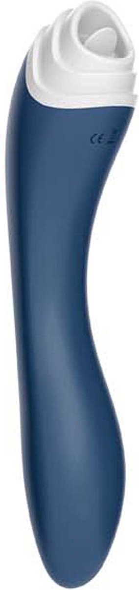 Goedkoopste The Wave - Fairyland - Likkende en Vibrerende Clitoris Vibrator - Blauw