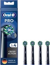 Bol.com tandenborstels Pro CrossAction zwart 4st. aanbieding