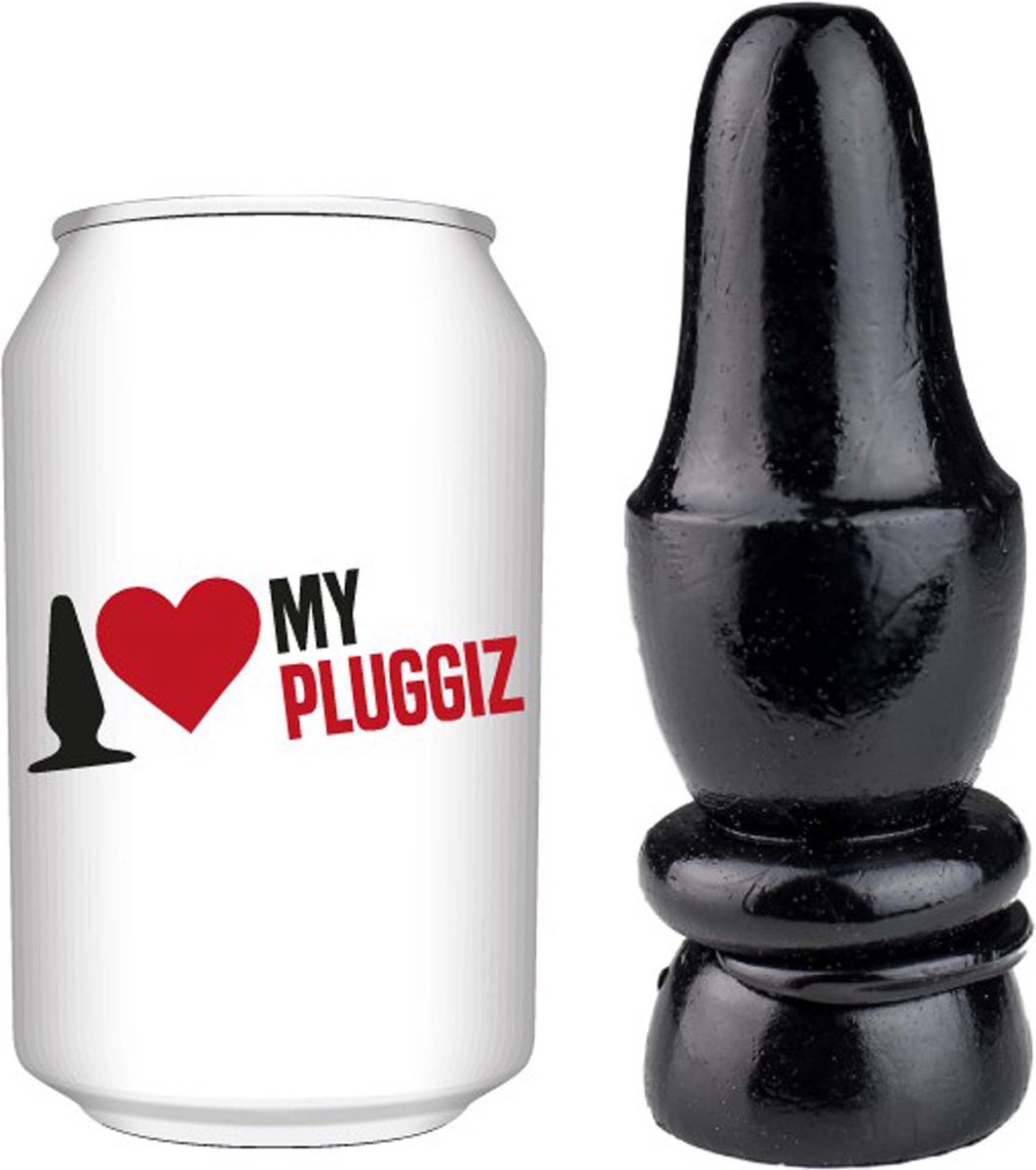 Goedkoopste Gangbangster - Knight Chess - Buttplug - 12 x 4,5 cm - PVC - Zwart