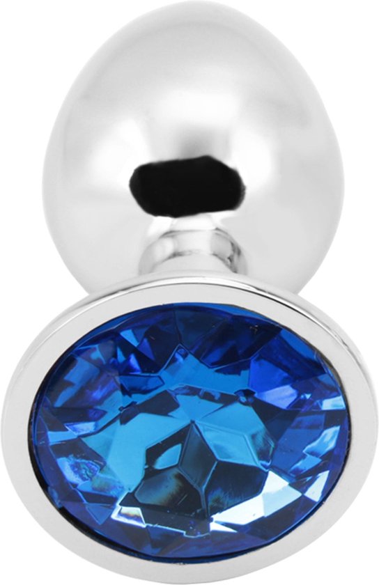 sex with toys anal Plug anal vibrant en verre The Radiant bleu main image 1