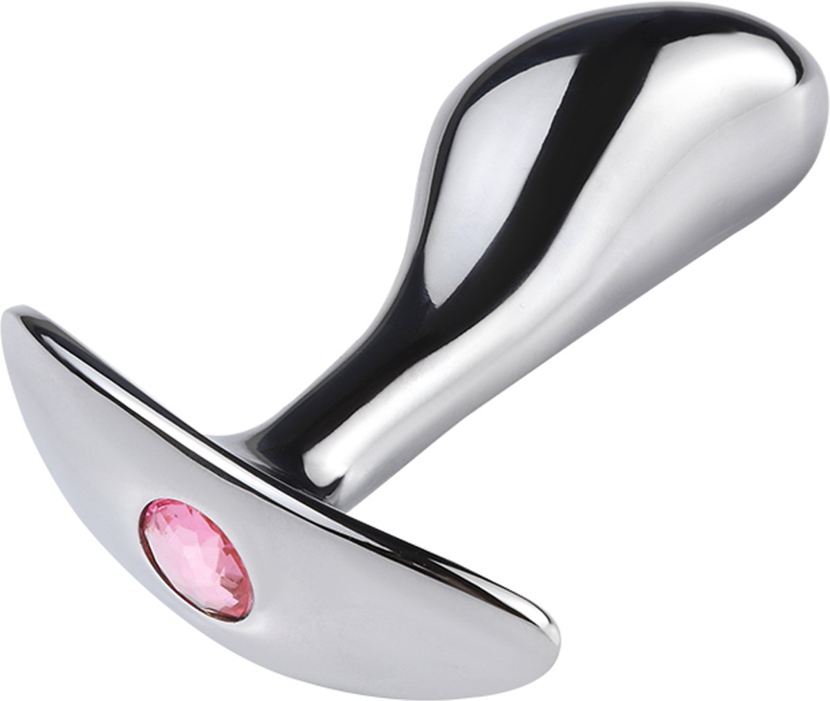 Fixxx - Duimvormige Aluminium Buttplug - 3 maten M