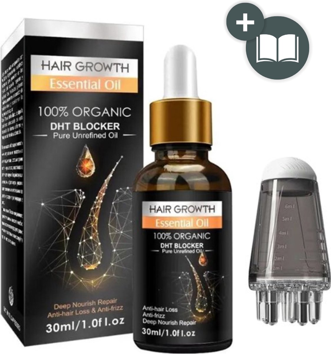 Goedkoopste Haargroei Serum - Haargroei Producten Mannen Vrouwen - Biotine - Haar Versneller - Beschadigd Haar - Haar Vitamines - Valentijn Cadeautje Voor Hem / Haar