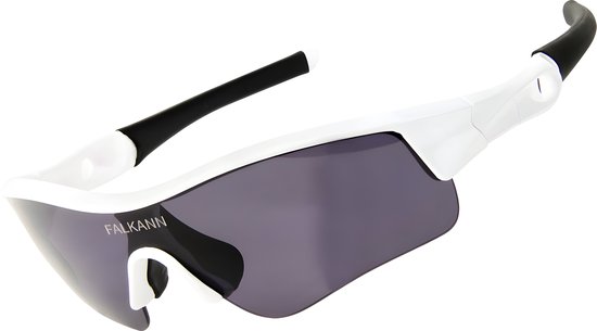 Falkann X Polarized Cycling Glasses Set - Lunettes de sport / Lunettes de soleil - UV400 - Zwart/ Rouge