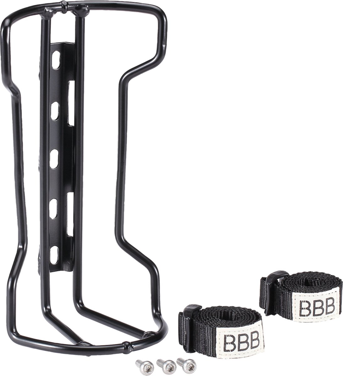 BBB Cycling StackRack Bagagehouder - Montage op Voorvork - Lichtgewicht Bikepacking Bagagerek - Zwart - BBC-81
