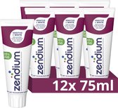 Bol.com Zendium Tandpasta - Sensitive+White - met 100% natuurlijke enzymen - 12 x 75 ml aanbieding