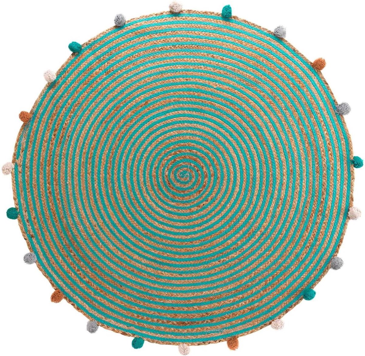 Kinderkleed met pompons BALOO, Ø 90 cm