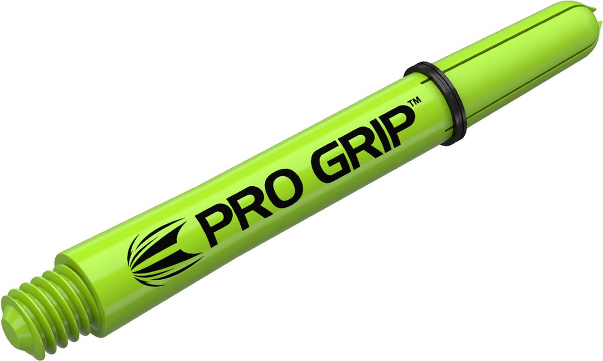 Target Pro Grip 3 Set Lime Green - Dart Shafts Medium