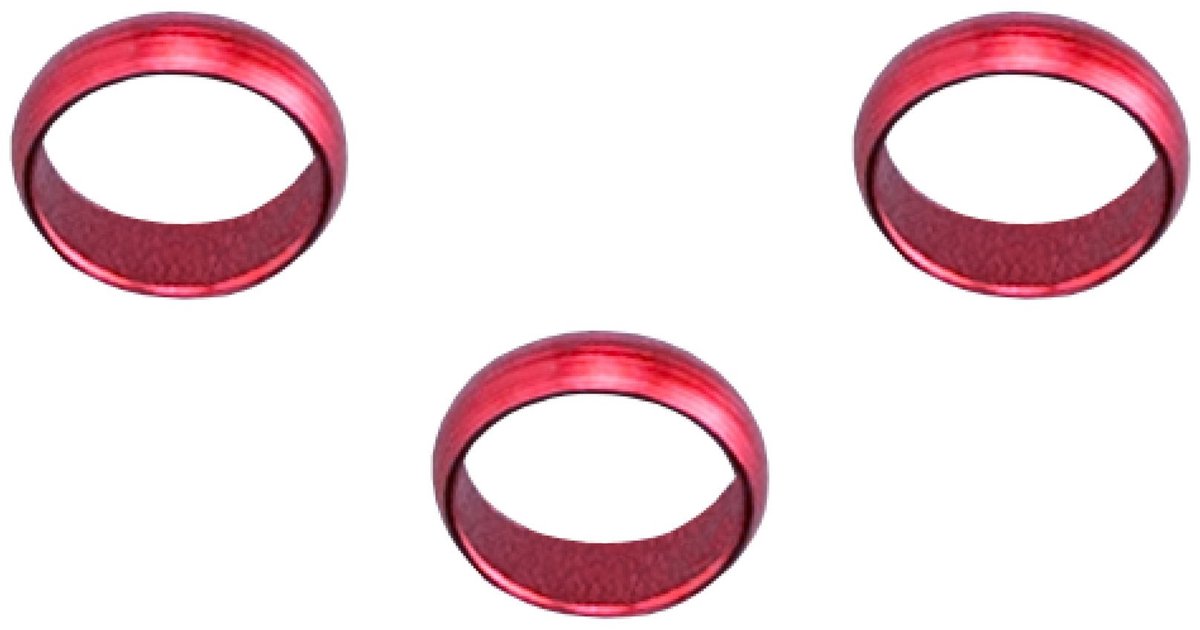 KOTO Aluminium Flight Lock Rings Red