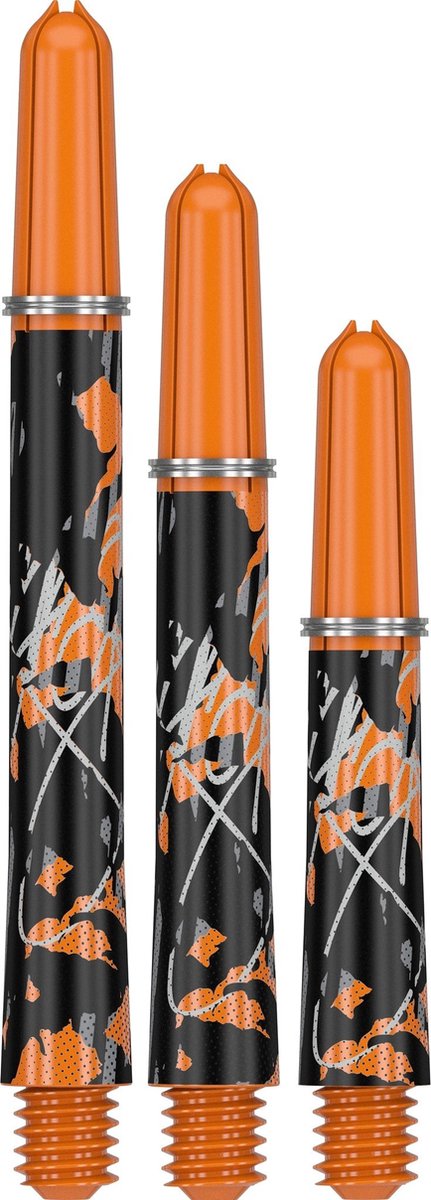 Target Raymond van Barneveld Black & Orange Pro Grip - Dart Shafts van Target — afbeelding 2