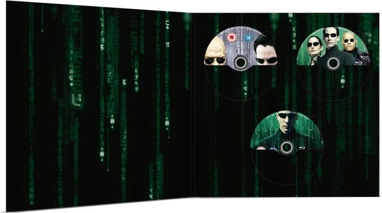 Warner Home Video The Matrix Collection - Vinyl Edition Blu-ray Engels, Spaans, Frans, Italiaans, Portugees