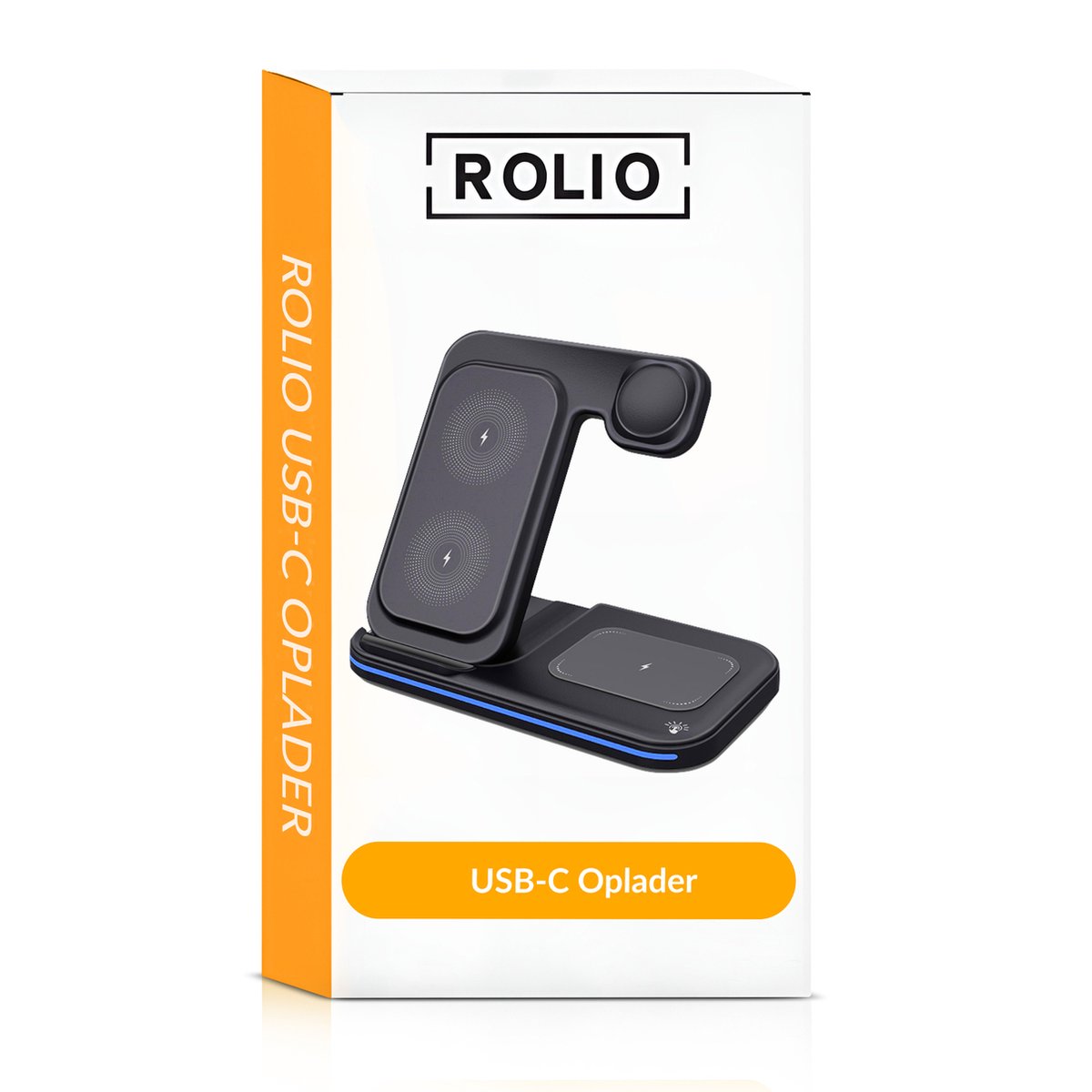 3-in-1 Draadloze Oplader voor Smartphone, Smartwatch en Airpods — cadeau in Telefoon & Tablet - foto 8