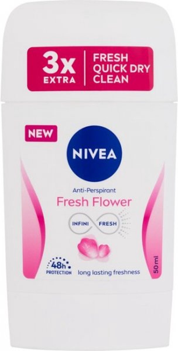 Goedkoopste Nivea Fresh Flower Deo Stick - 1 x 50 ml