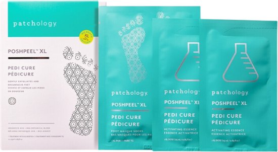 Patchology PoshPeel PediCure XL eeltsokken