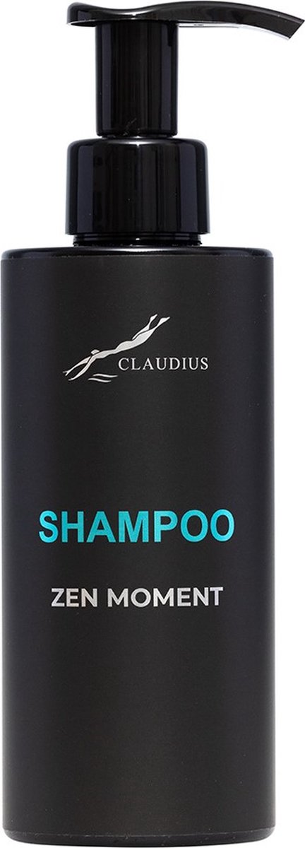 Shampoo Zen Moment 300 ml - met pomp - zwarte fles - haarverzorging