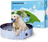 CoolPets Splash Hondenzwembad S - 80x20 cm - Hondenbad - Zwembad voor honden - Hondenzwembad opvouwbaar - Anti slip - Lange levensduur