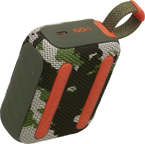 Caixa de Som JBL GO4 Preta Bluetooth Portatil