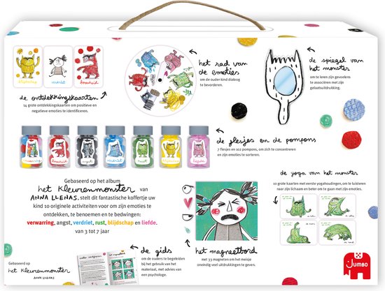 Jumbo - Ik leer Ontdekken Emoties - Kleurenmonster - Color Monster - Emoties - Vanaf 3 jaar