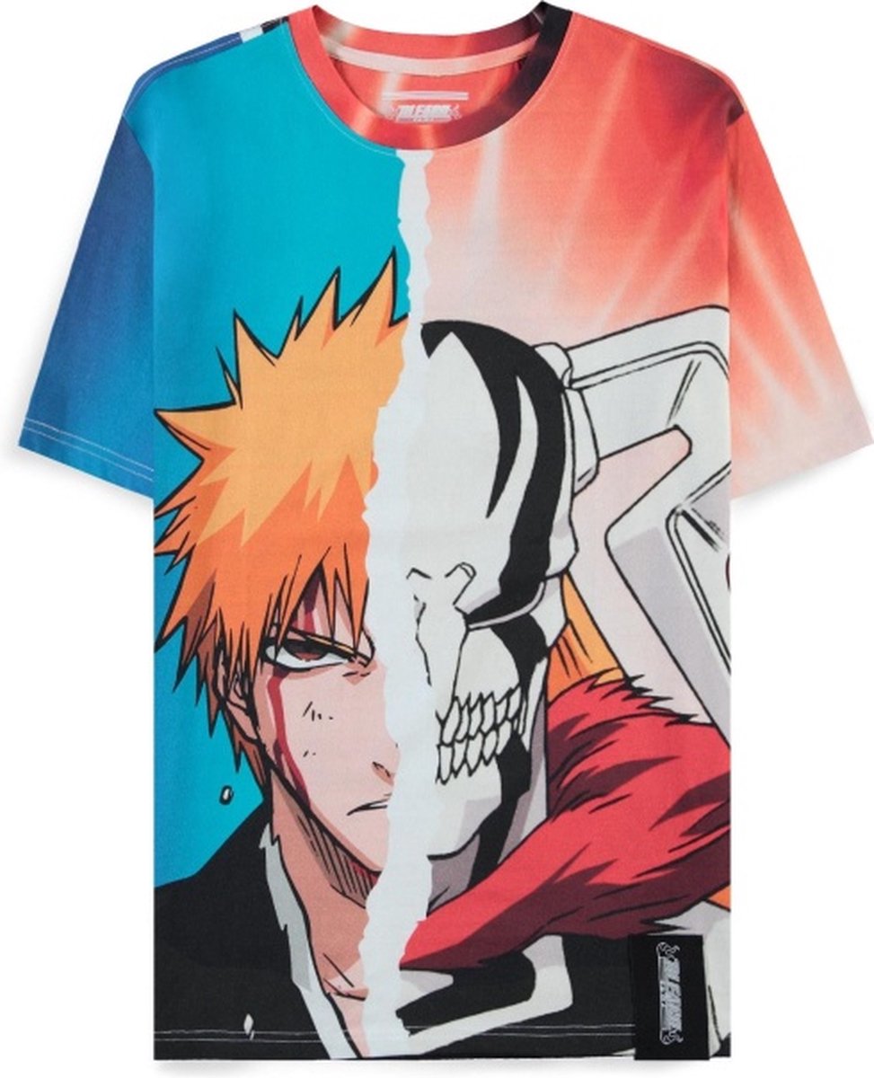 Bleach - Digital AOP Heren T-shirt - S - Multicolours