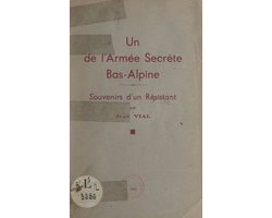 Un de l'armée secrète bas-alpine