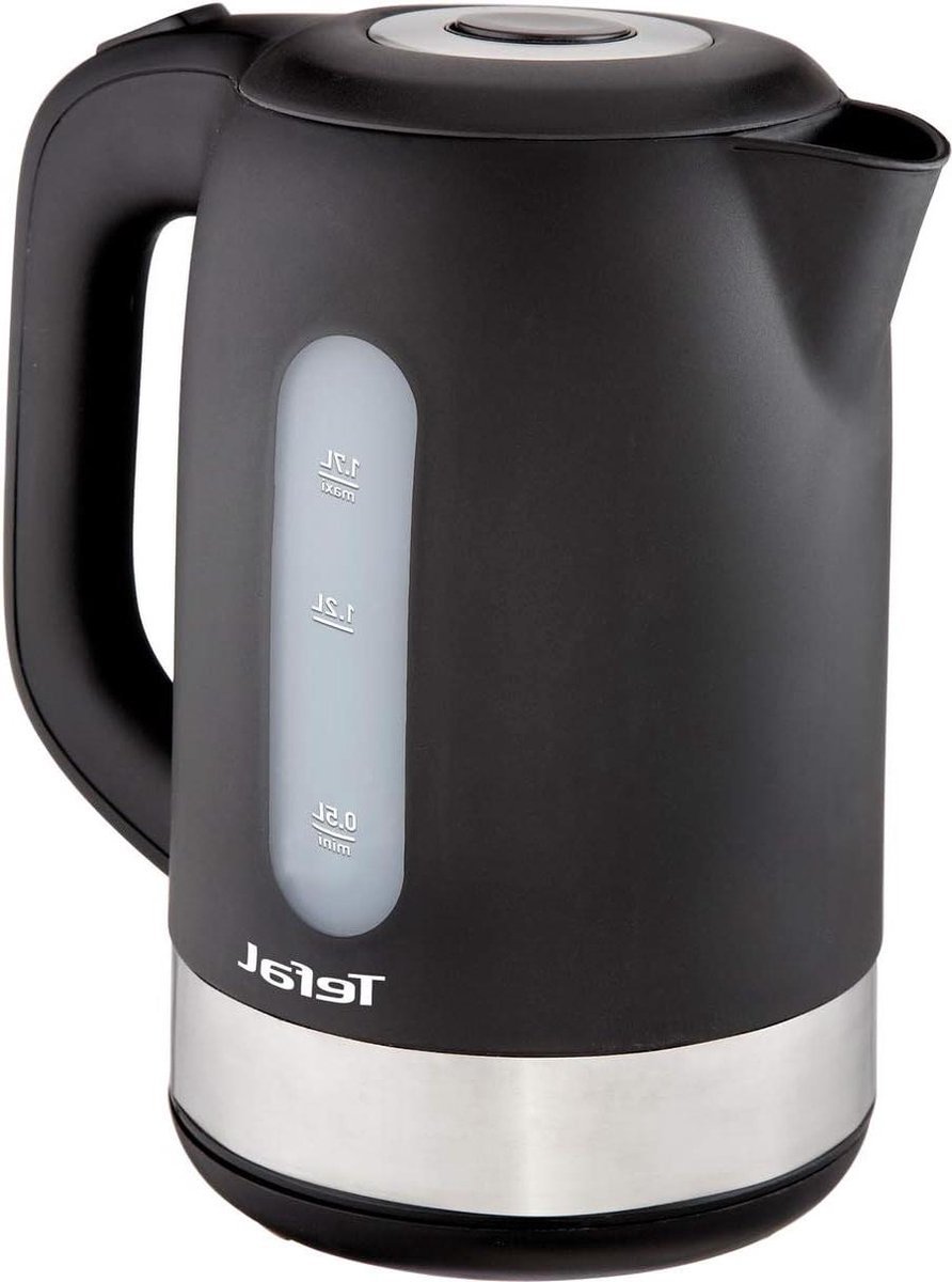Waterkoker - Plastic Stainless Steel - 1.7L - Compact Design