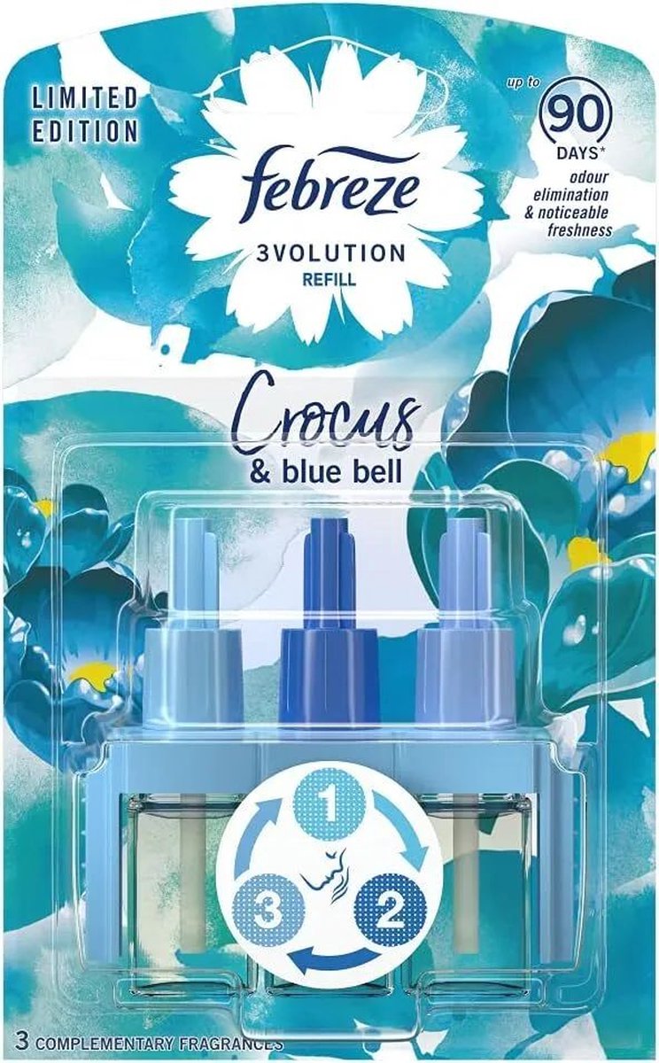 Goedkoopste Ambi Pur Electric Navulling 3volution - Crocus & Bluebell 20 ml