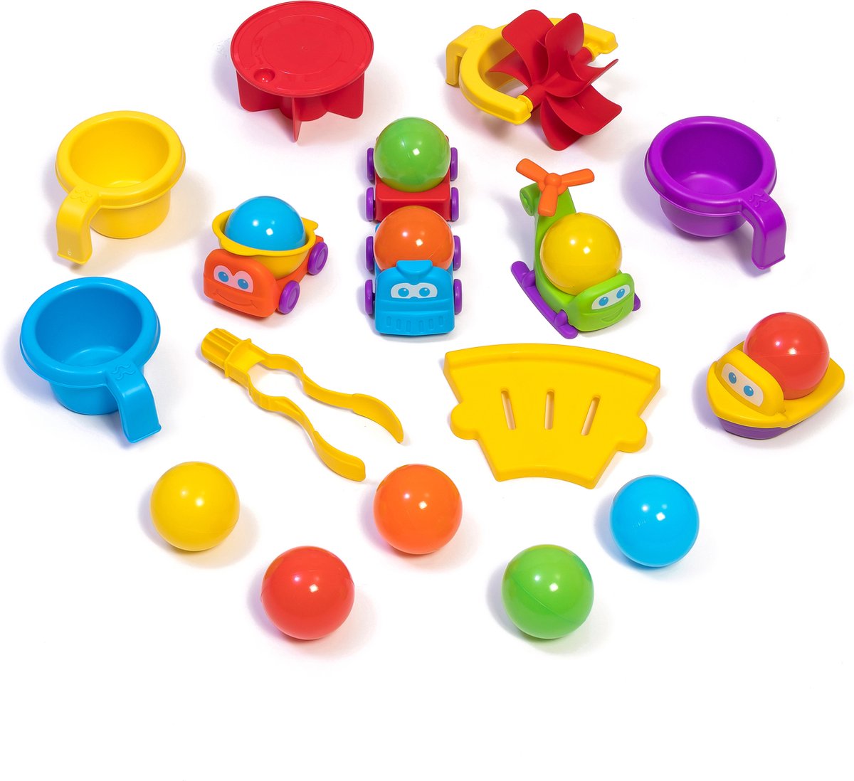 Step2 Ball Buddies Watertafel voor kinderen met ballen - Kinder speelgoed van kunststof met 23 accessoires incl. ballen - Speelgoed activiteitentafel voor binnen of buiten / tuin — afbeelding 2