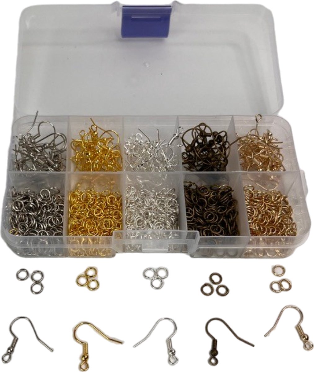 200 Pièces Crochets Boucles D'Oreilles Argent Sterling Attache Boucles D' Oreilles Hypoallergéniques DIY Fil D'Oreille Bijoux Kit Crochet Boucles D' Oreilles A Fabriquer Pour Fabrication De Bijoux