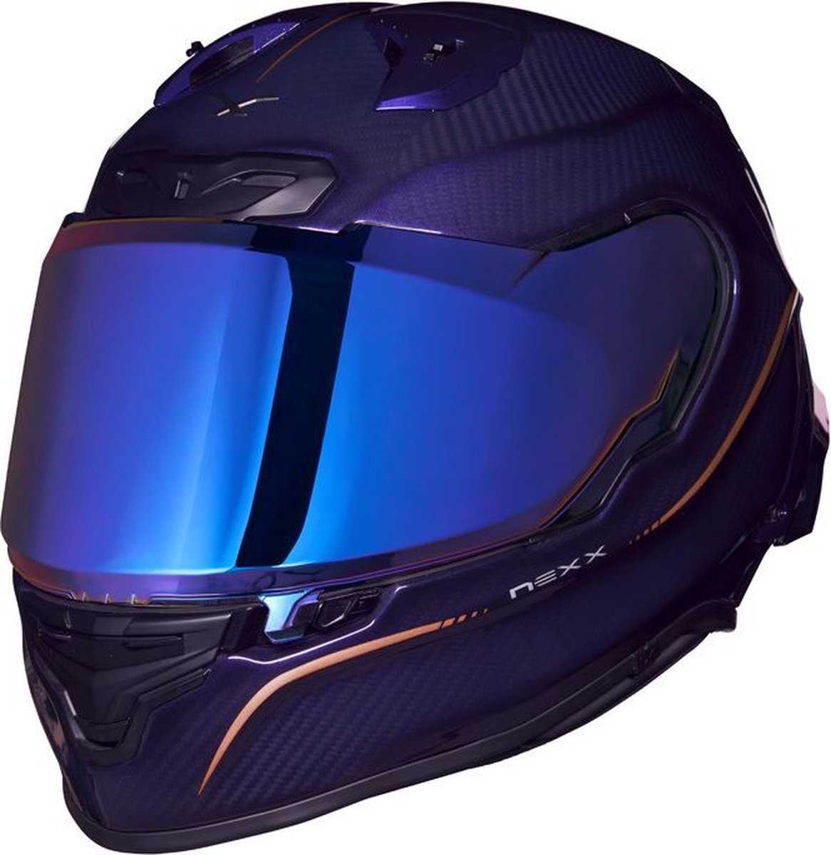 Nexx X.R3R Hagibis Paars Integraalhelm XL
