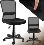 Bol.com tectake® Ergonomische Bureaustoel - Draaistoel met Wielen Gamingstoel Comfortabel Meubilair voor Studeer- en Kinderkamer... aanbieding