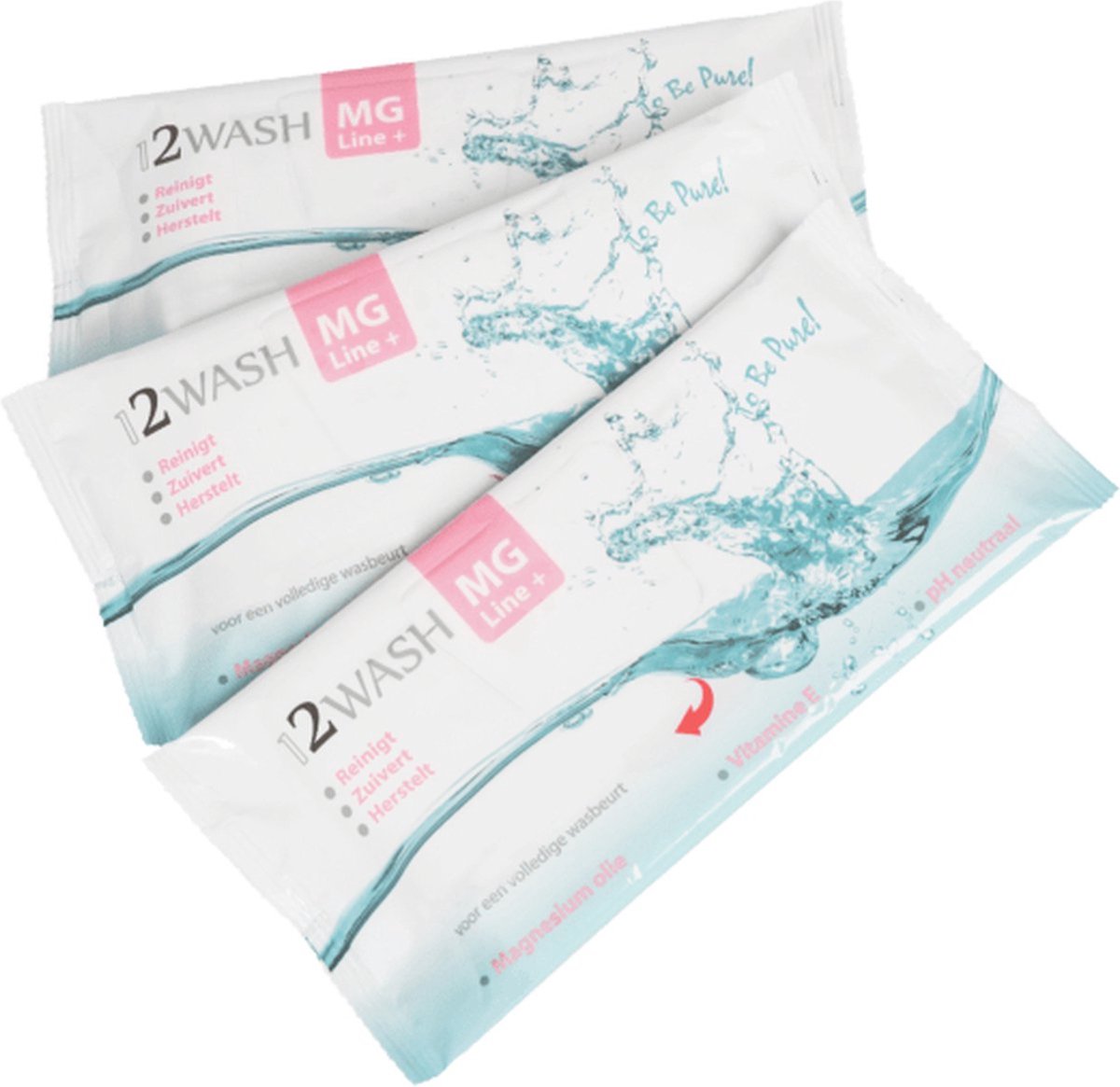 Wash en gloves - natuurlijke wassen- geparfumeerd- 36 wasbeurten