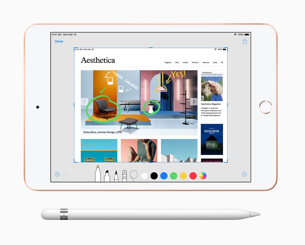 Apple iPad Mini WiFi+4G 64GB Goud thumbnail 2