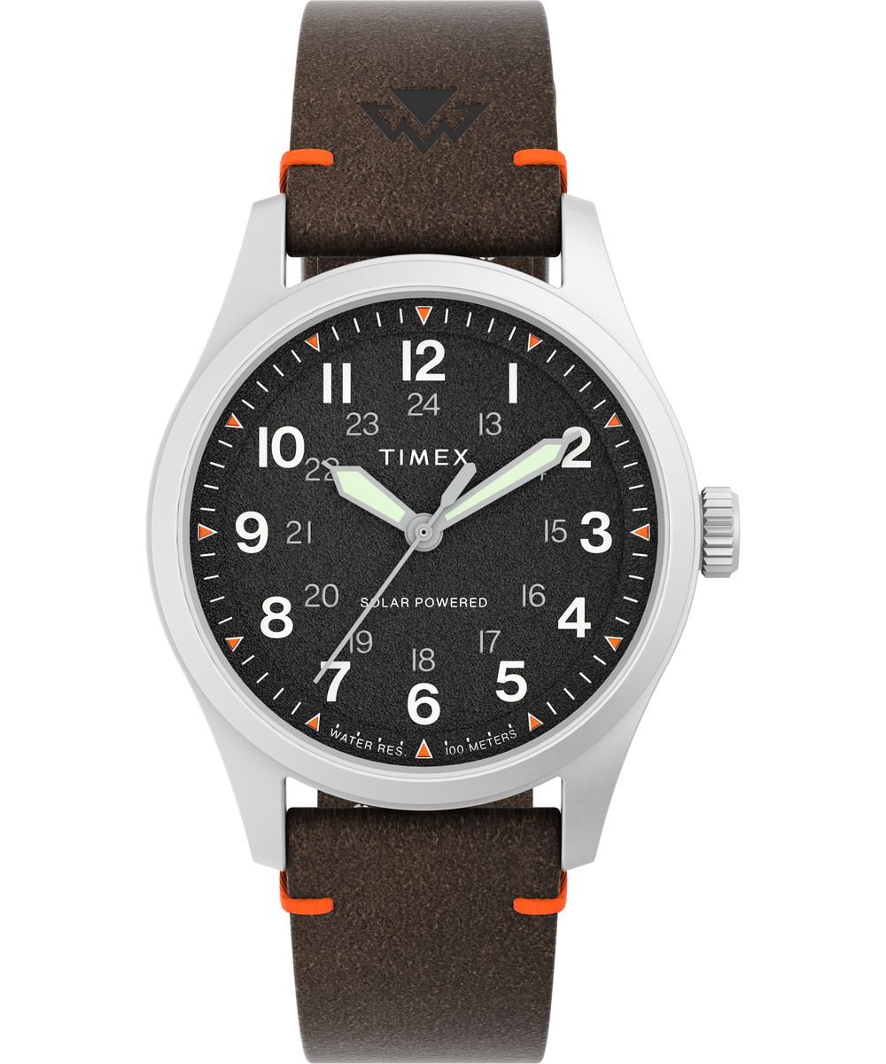 Timex Expedition North Field TW2V64200 Horloge - Leer - Bruin - Ø 36 mm