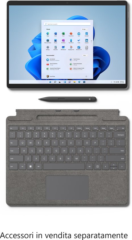 Microsoft Surface Pro 8 - i5 - 8GB RAM - 128GB SSD - Windows 11 | bol